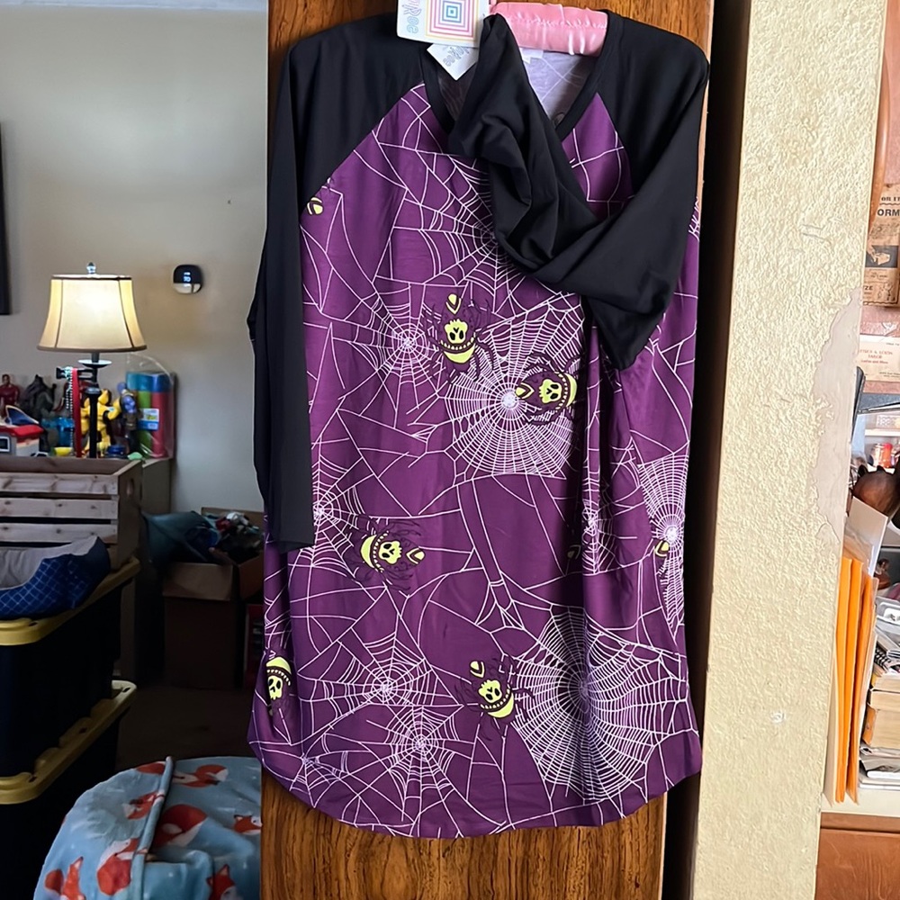 Halloween Lularoe 3/4 sleeve 3XL